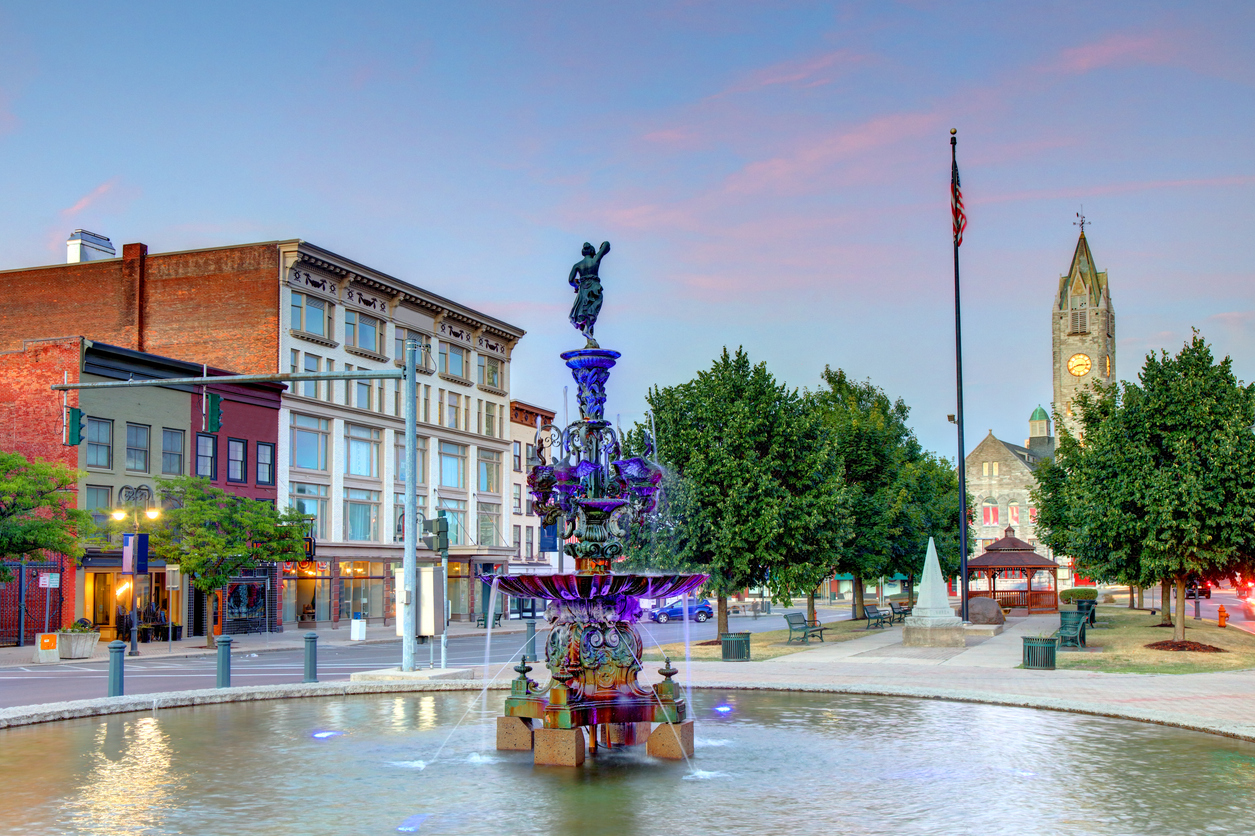 Panoramic Image of Watertown, NY